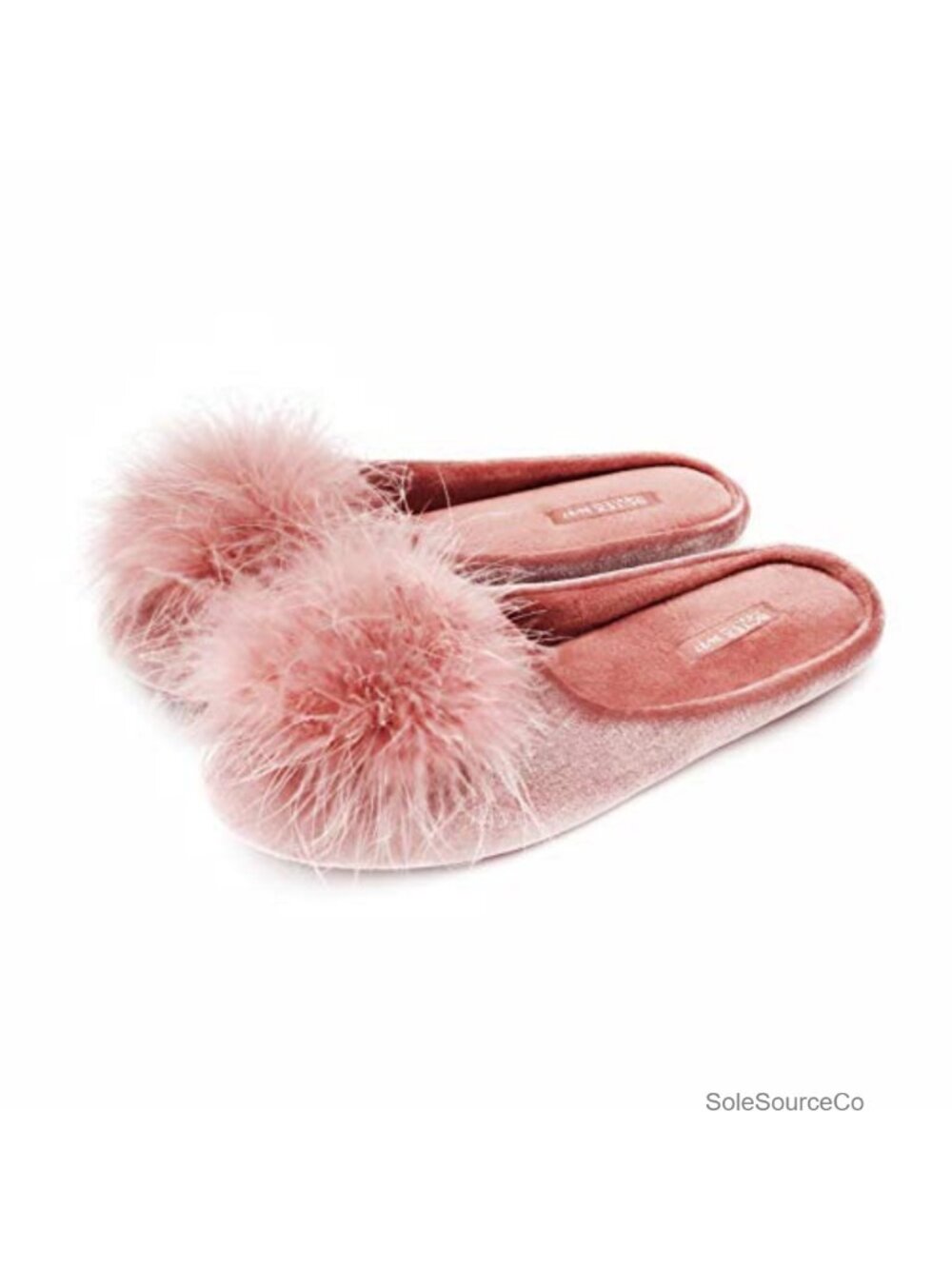 Fuzzy Velvet Memory Foam Indoor House Slipper